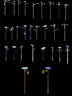 太阳能风能路灯庭院灯图片