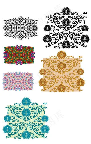 古典花纹集锦
