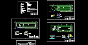 游泳池设备工艺设计图纸