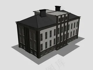 教学楼模型图