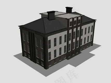 教学楼模型图 教学楼模型图