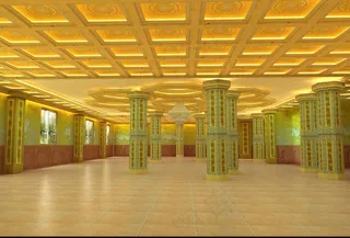 高级会所大厅吊顶设计图片