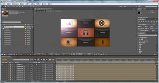 简洁的九宫格模板
