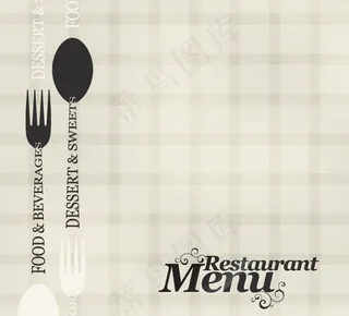 西餐厅菜单menu图片