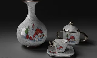 经典杯子3d模型设计图片