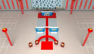 店庆周年庆典活动商务版3D模型下载