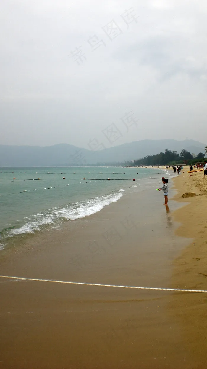 三亚湾美丽风景图片