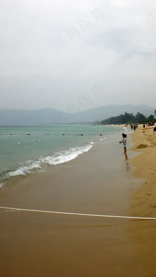 三亚湾美丽风景图片