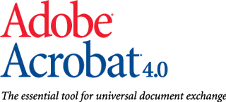 Adobe Acrobat 4标志
