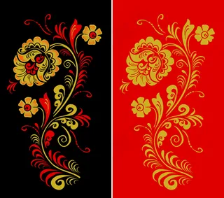 辉煌的古典模式01矢量