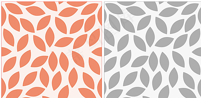 花瓣矢量图案背景图片