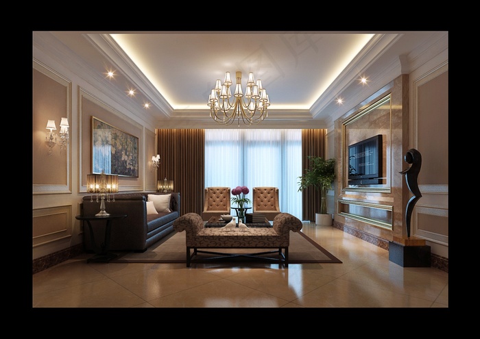 欧式装修设计效果图