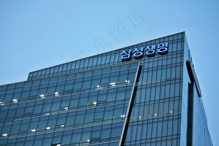 高清韩国大厦建筑图片