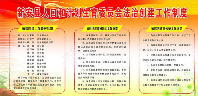 计生协会宣传版面图片cdr矢量模版下载