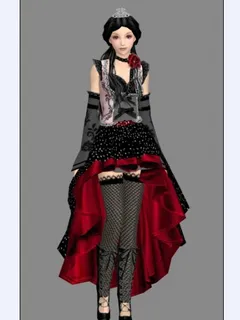 哥特式服装模型