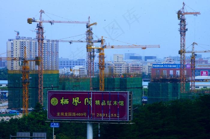 城市建筑工地图片