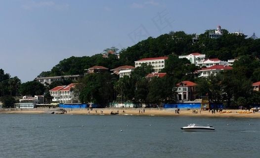 日光岩远眺图片