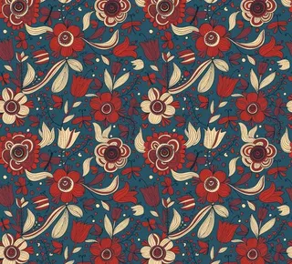 欧式花纹背景图片