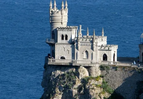 克里米亚燕子巢城堡图片