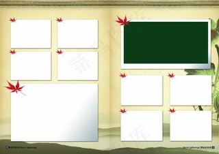 PSD格式同学聚会纪念册同学录校友...