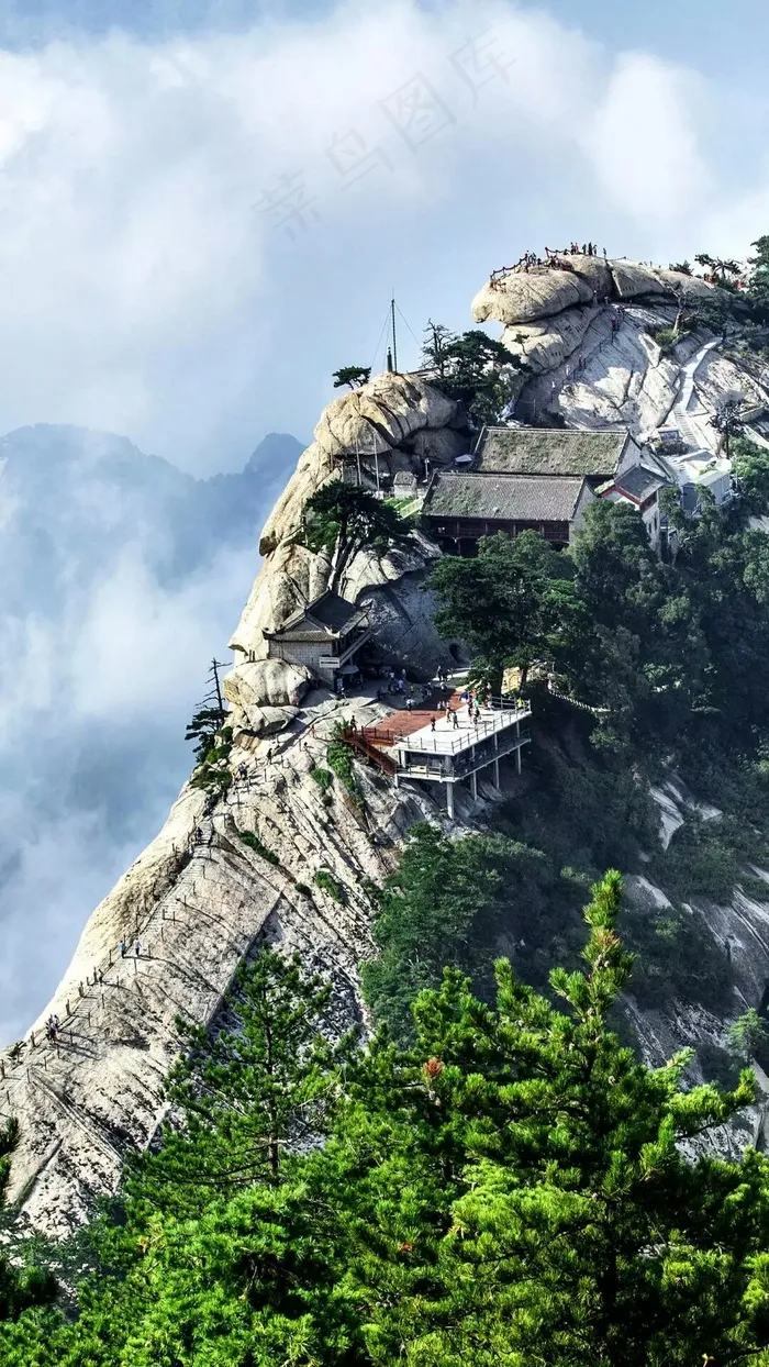 华山高清摄影图片