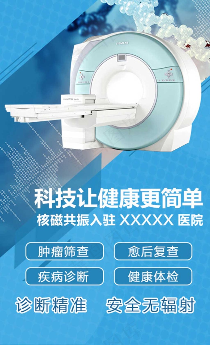 医院核磁共振宣传微信H5