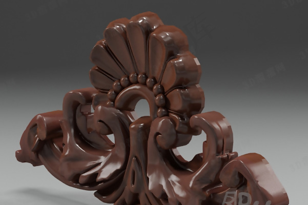 3D欧式构件模型