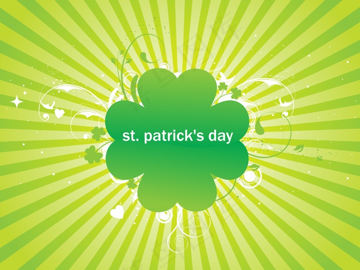 复古的射线背景说明17日