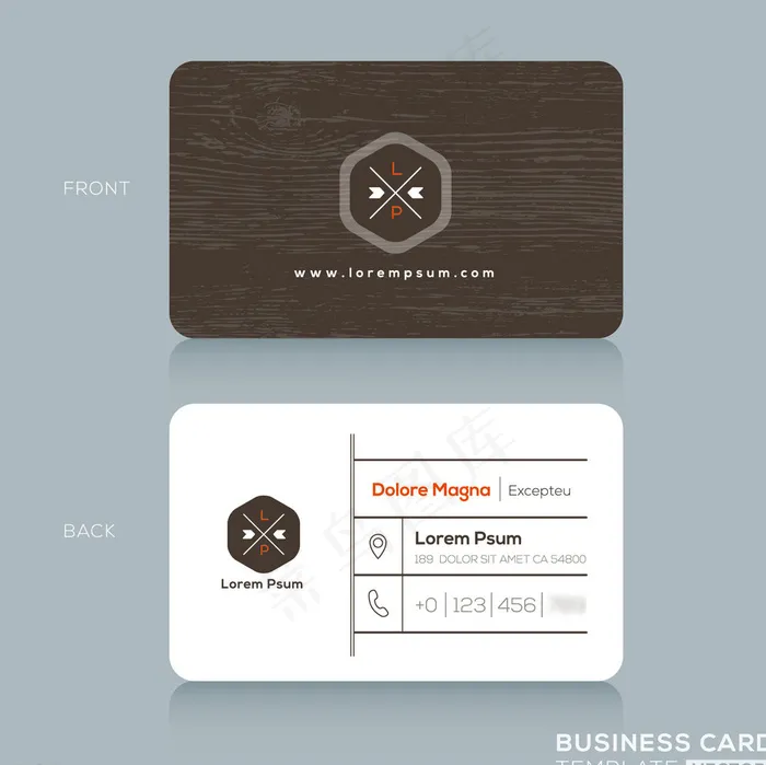 名片模板图片eps,ai矢量模版下载