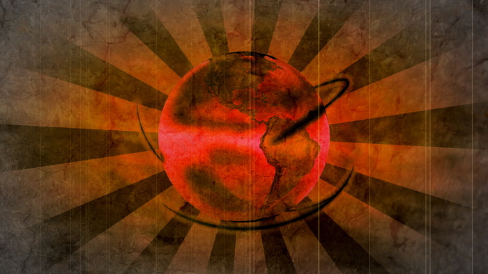 黑暗的仿古地球运动的背景