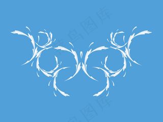 创意抽象的翅膀