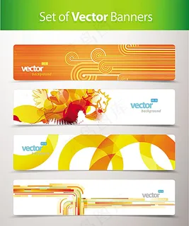 时尚简约展板背景