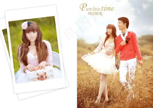 婚纱展板素材下载(6200X4400(DPI:254))psd模版下载