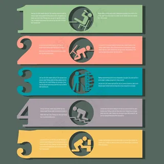 编号的横幅和滑稽的剪影醉酒的人