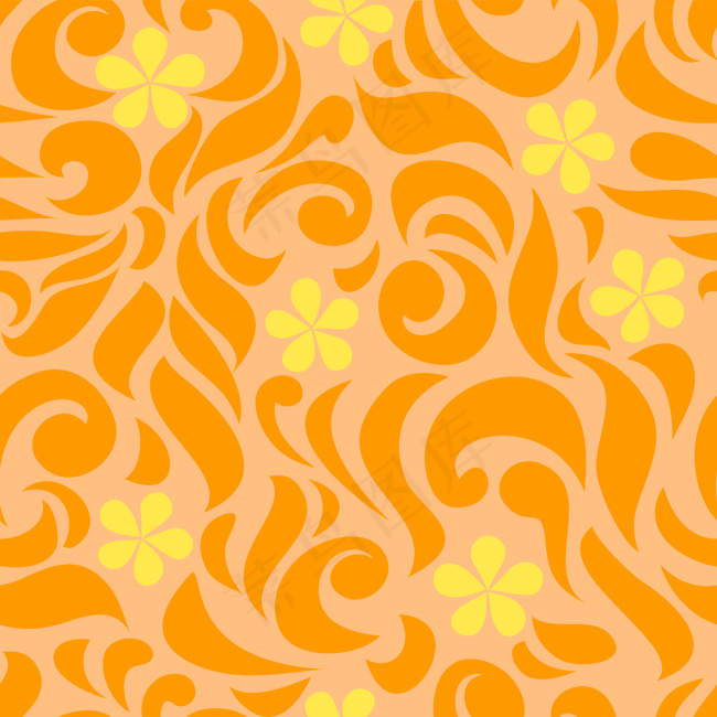 花卉花纹服装背景