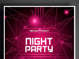 音乐酒吧俱乐部创意海报