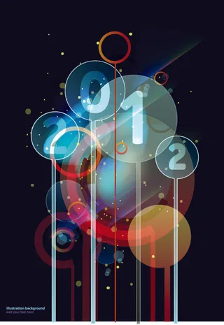 时尚潮流纹样矢量图