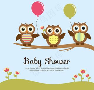 猫头鹰素材图片