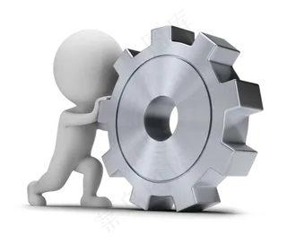 商务合作活动办公立体3D小人免扣p...