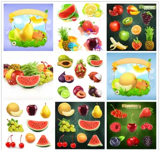 水果设计矢量素材