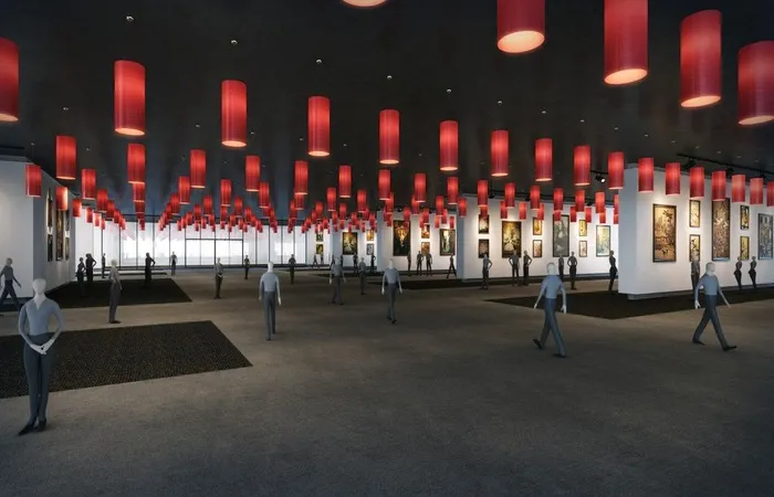 博物馆展陈设计图片