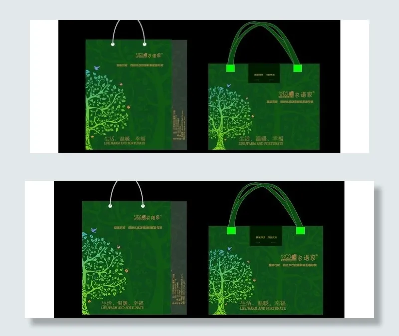 高档手提袋图片ai矢量模版下载