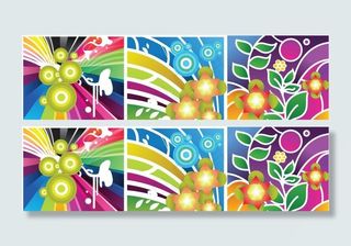 色彩缤纷的背景