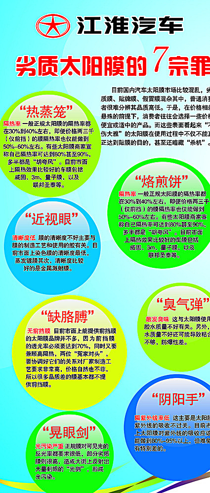劣质太阳膜的7宗罪图片(2268X5102(DPI:72))psd模版下载