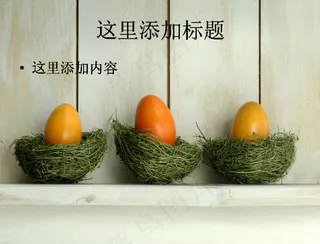 创意ppt之彩色的手绘鸡蛋(3)...