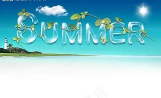 summer夏日海滩图片