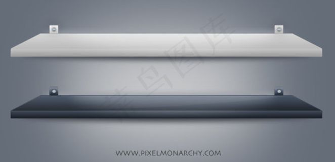 展示空间——PSD分层素材