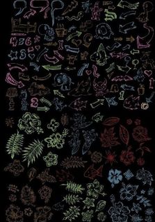 手绘设计元素图片