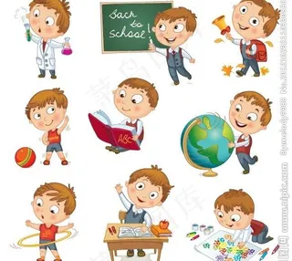 可爱卡通儿童图片