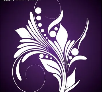 华丽欧式花纹图片